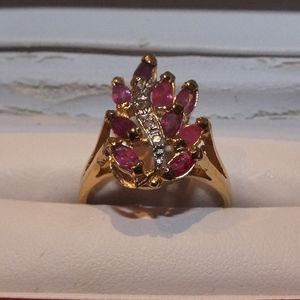 Ruby and Diamond Ring